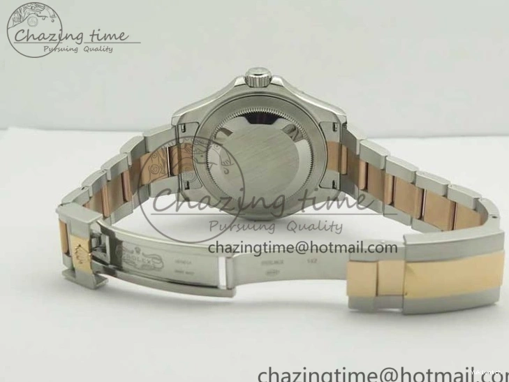 SS A2836 Dial Brown VRF Bracelet Best on SS RG 1:1 Yacht-Master 116621 Edition 0126